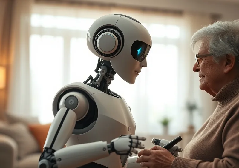 Robotique sociale et IA agentique : transformer l'autonomie des seniors en 2026